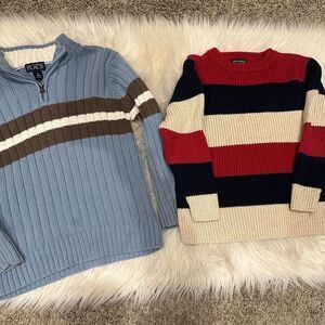 The children’s place small 5-6 boys formal knitted winter sweaters